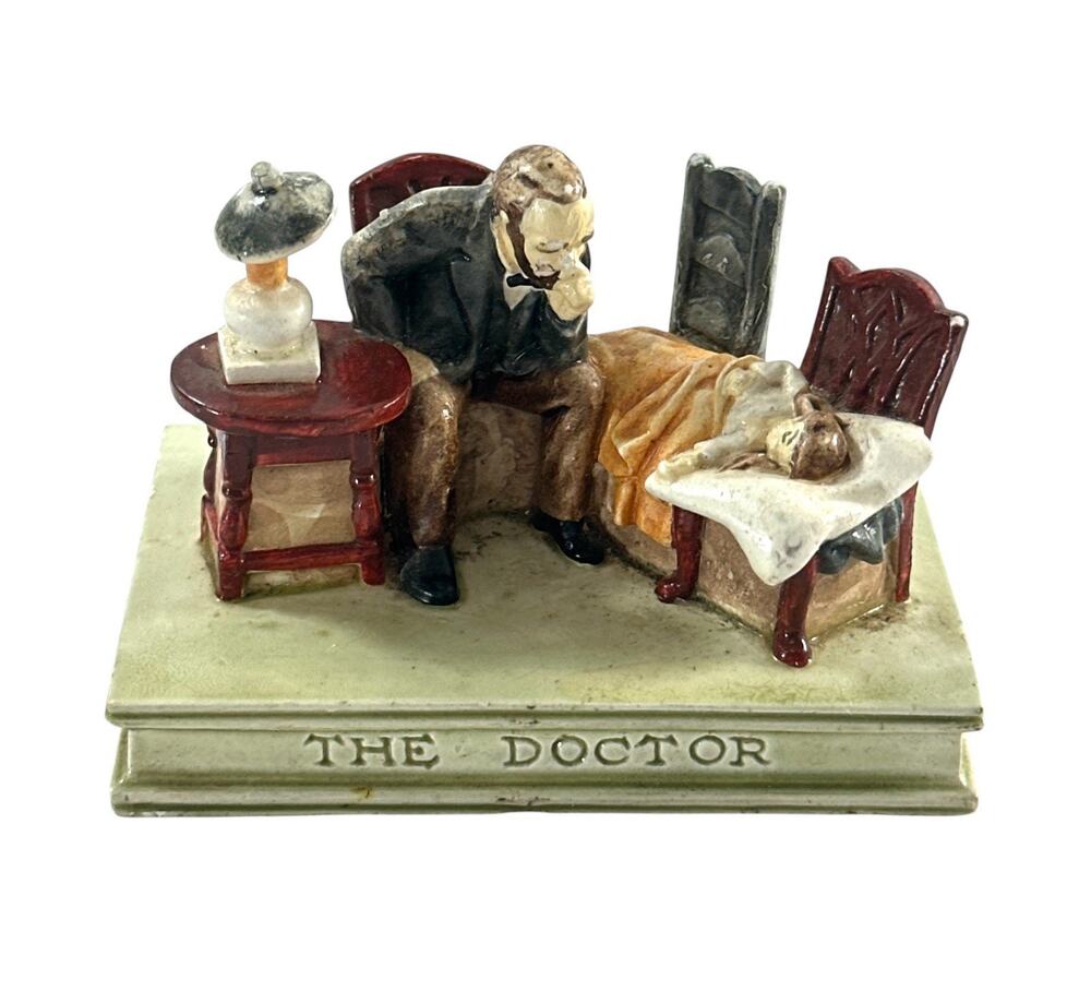 Sebastian Miniatures The Doctor Sir Luke Fildes 1955 Hudson MA Figurine